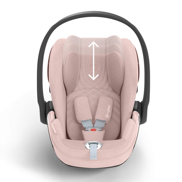 Автокресло Cybex Cloud T i-Size Plus Peach Pink light grey 4