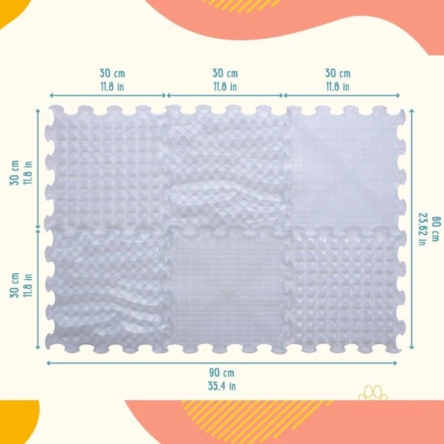 Ortoto Covoras Ortopedic-Puzzle ICE RELAXING MASSAGE (6 buc) 2
