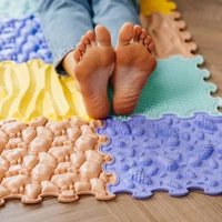 Ortoto Covoras Ortopedic-Puzzle Sensory & Calm Pastel (8 buc) 3