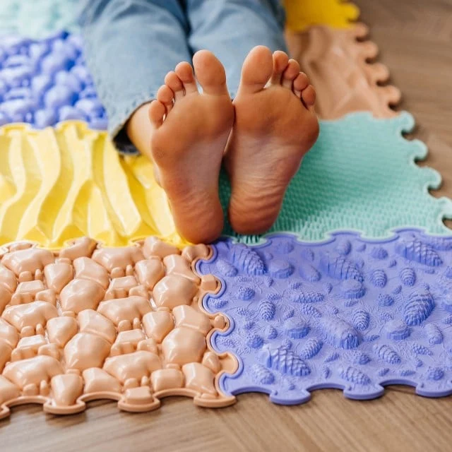 Ortoto Covoras Ortopedic-Puzzle Sensory & Calm Pastel (8 buc) 3