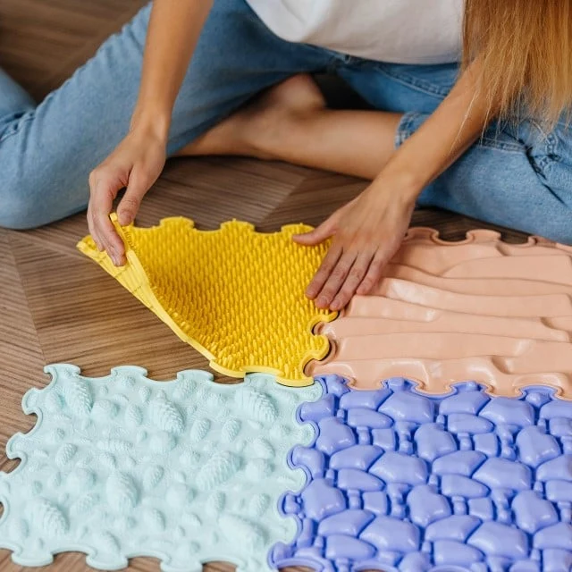 Ortoto Covoras Ortopedic-Puzzle Sensory & Calm Pastel (8 buc) 4