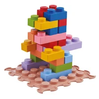 Ortoto Set pentru incepatori Primele cuburi moi senzoriale, Large set (32 piese)