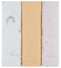 Pelinci de muselina KikkaBoo Hedge-hugs, 100*100 cm, 3 buc