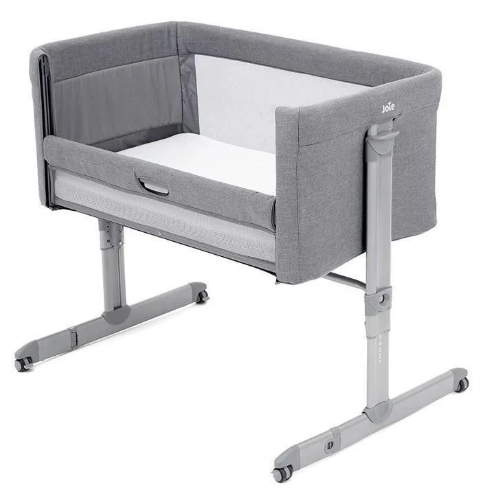 Кроватка 2 в 1 Joie Roomie Grey Flannel 2