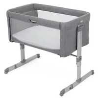 Кроватка 2 в 1 Joie Roomie Grey Flannel