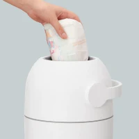 Cos pentru aruncarea scutecelor, Majestic, White 4