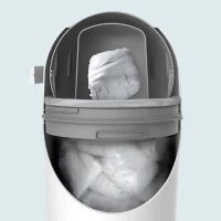 Cos pentru aruncarea scutecelor, Majestic, White 5