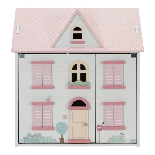 Casuta de papusi cu mobilier din lemn FSC - Little Dutch LD7117