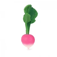 Jucarie de dentitie din cauciuc natural mini - Ramonita the Radish - Oli & Carol