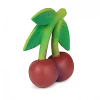 Jucarie de dentitie din cauciuc natural - Mary the Cherry - Oli & Carol 2