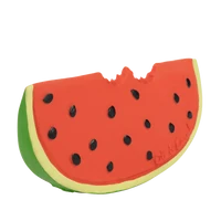 Jucarie de dentitie din cauciuc natural - Wally the Wattermelon - Oli & Carol