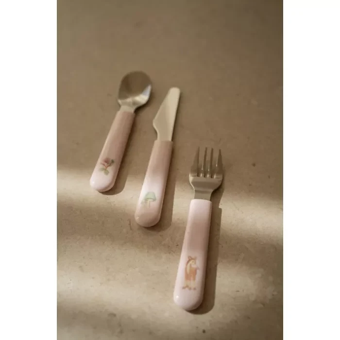 Set de tacamuri pentru copii - 3 piese - Flowers & Butterflies - Little Dutch 2