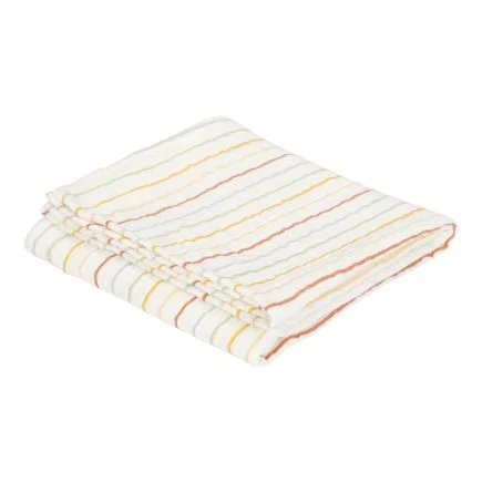 Муслиновая пелёнка 120 × 120 см – Vintage Sunny Stripes – Little Dutch