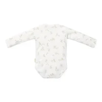 Body kimono cu maneca lunga din bumbac organic - Baby Bunny - Marime 44 - Little Dutch 2