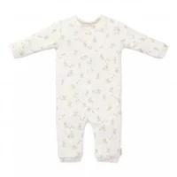 Salopeta din bumbac organic print complet - Baby Bunny - Marime 44 - Little Dutch