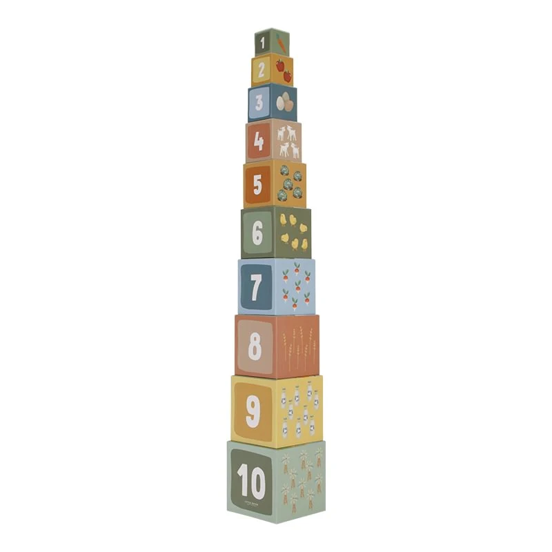 Коробки для штабелирования из FSC-картона – Little Farm – Little Dutch LD7139 2