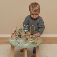 Masuta din lemn FSC cu activitati - Little Farm - Little Dutch 3