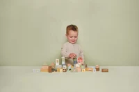 Cuburi de constructie din lemn FSC - Little Farm - Little Dutch LD7145 5