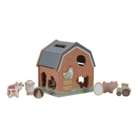Jucarie din lemn FSC sortator forme - Little Farm - Little Dutch 5