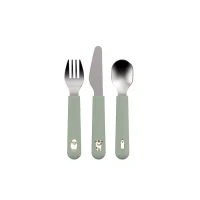 Set de tacamuri pentru copii - 3 piese - Little Farm - Little Dutch