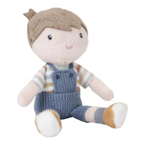 Papusa textila - Jim - 10 cm - Colectia Vintage Sunny Stripes - Little Dutch