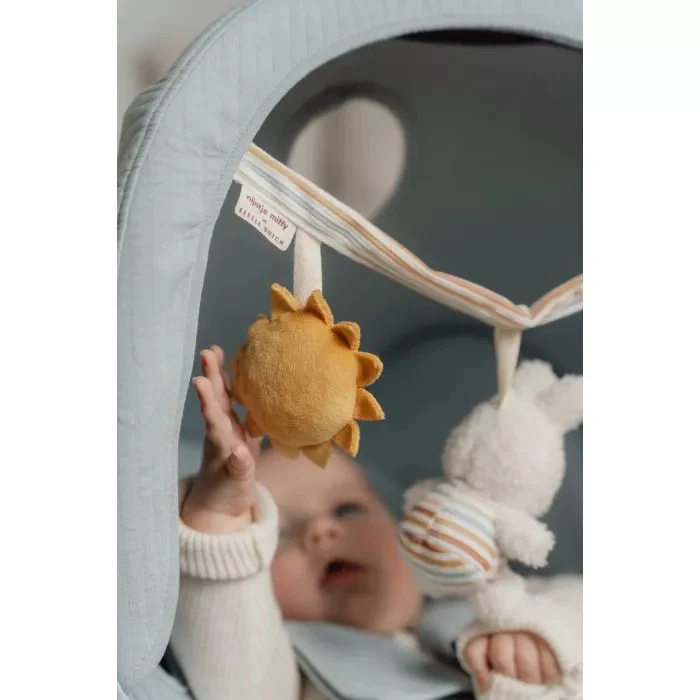 Jucarie senzoriala pentru carucior - Miffy Vintage Sunny Stripes - Little Dutch 4