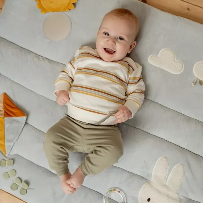 Сенсорный игровой коврик – Vintage Sunny Stripes – Little Dutch 3