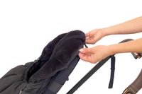 Husa carucior Combi PRIME soft black, Cottonmoose 5