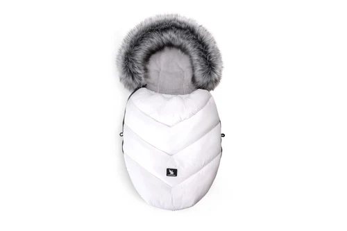 Husa carucior Mini Moose White, Cottonmoose