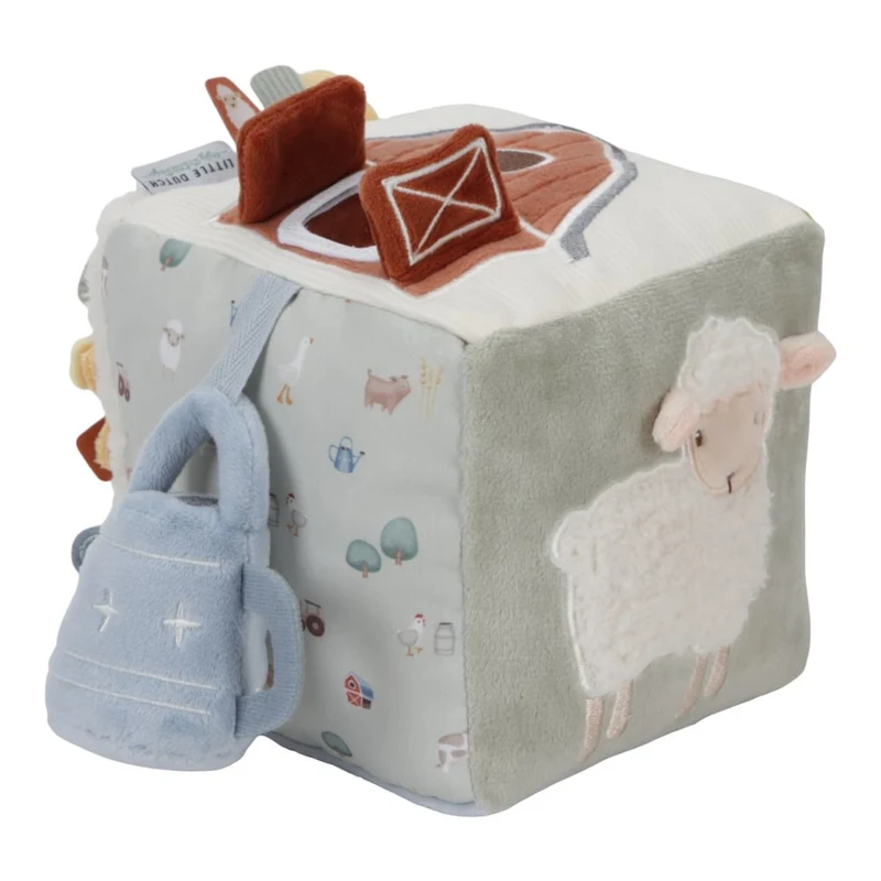 Сенсорный куб для малышей – Little Farm – Little Dutch LD8809 2