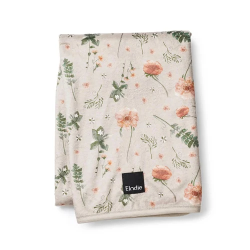Paturica moale Pearl Velvet Meadow Blossom Elodie