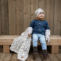 Paturica moale Pearl Velvet Meadow Dalmatian Dots Elodie 2