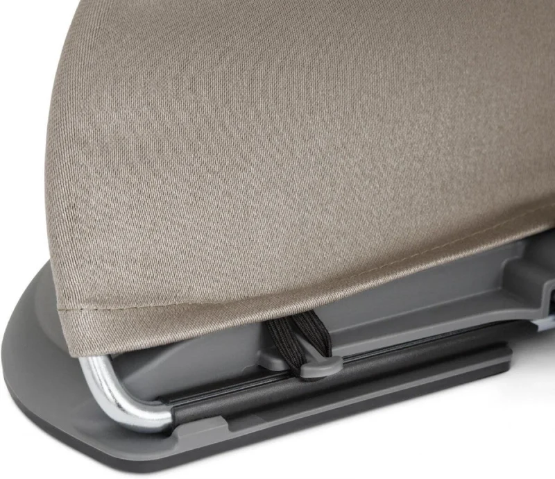 Balansoar BabyBjorn Bliss Sand Grey, Bumbac cu bara de jucarii 3