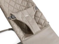 Balansoar BabyBjorn Bliss Sand Grey, Bumbac cu bara de jucarii 5