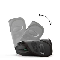 Scaun auto Cybex Solution G2 i-Fix Plus Moon Black 4