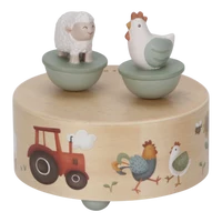 Cutie muzicala din lemn FSC - Little Farm - Little Dutch 2