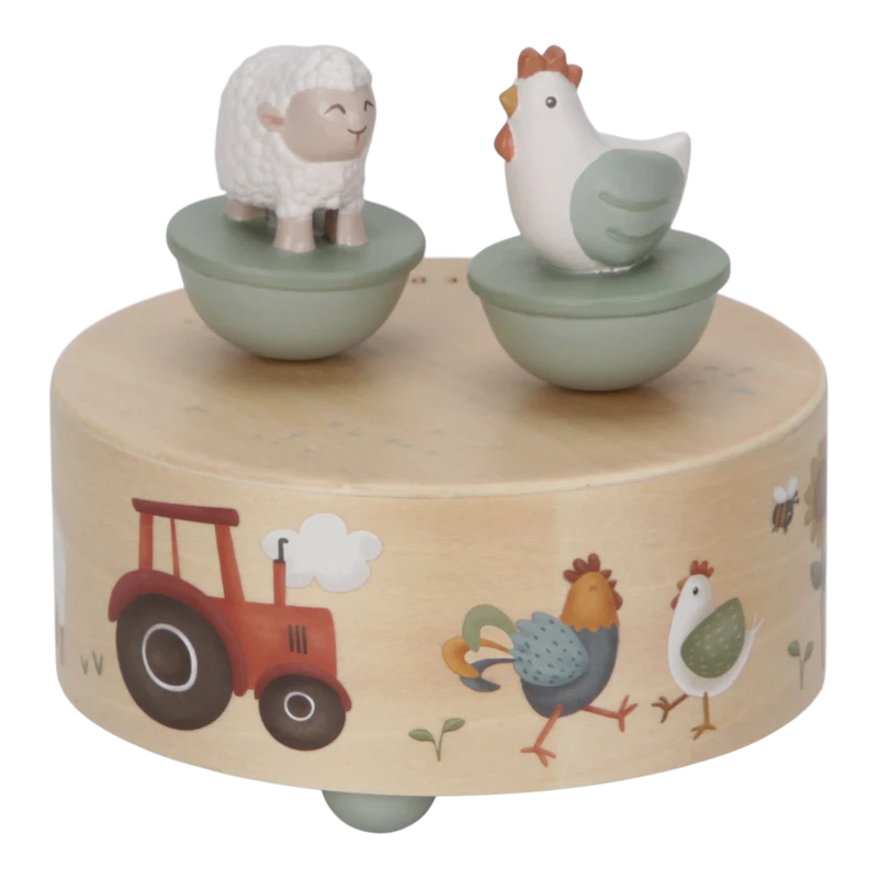 Cutie muzicala din lemn FSC - Little Farm - Little Dutch 2