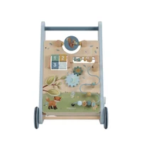 Antemergator/Premergator din lemn FSC cu activitati - Forest Friends - Little Dutch 2