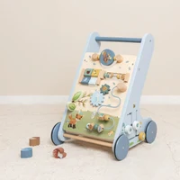 Antemergator/Premergator din lemn FSC cu activitati - Forest Friends - Little Dutch 6