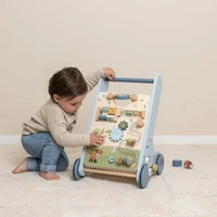 Antemergator/Premergator din lemn FSC cu activitati - Forest Friends - Little Dutch 7