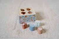 Jucarie din lemn FSC sortator forme - Albastru - Forest Friends - Little Dutch 4