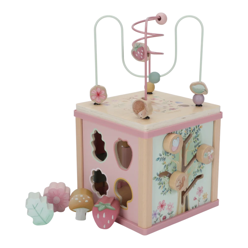 Деревянная игрушка FSC – Куб с активностями – Fairy Garden – Little Dutch 7