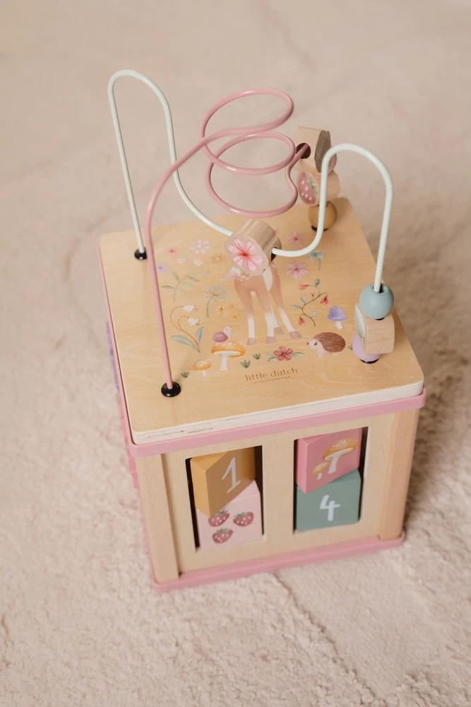 Деревянная игрушка FSC – Куб с активностями – Fairy Garden – Little Dutch 8