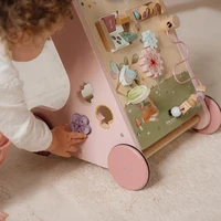 Antemergator/Premergator din lemn FSC cu activitati - Fairy Garden - Little Dutch 4
