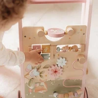 Antemergator/Premergator din lemn FSC cu activitati - Fairy Garden - Little Dutch 5