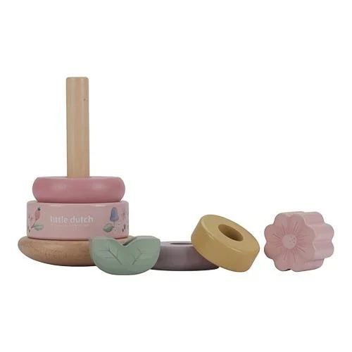 Jucarie din lemn FSC pentru stivuire - Fairy Garden - Little Dutch 2