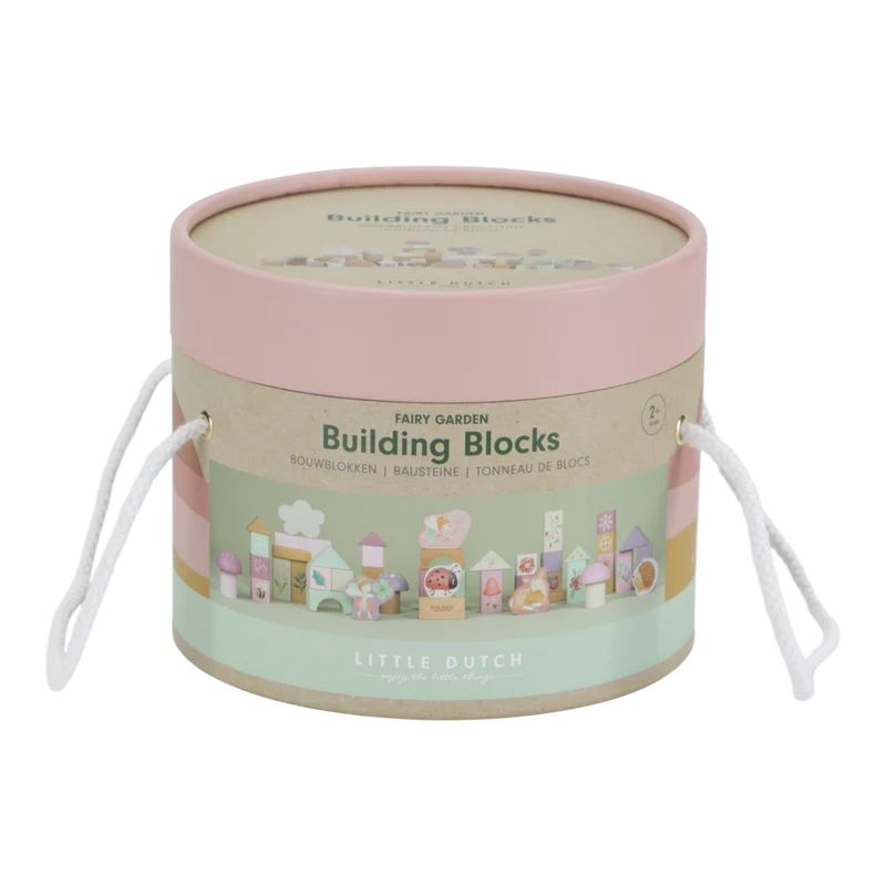 Деревянные строительные кубики FSC – Fairy Garden – Little Dutch 2
