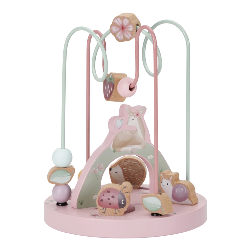 Jucarie din lemn FSC - Spirala cu Activitati Mare - Fairy Garden - Little Dutch 2