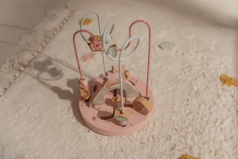 Jucarie din lemn FSC - Spirala cu Activitati Mare - Fairy Garden - Little Dutch 3