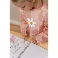Sort impermeabil pentru pictura - Little Pink Flowers - Little Dutch 3